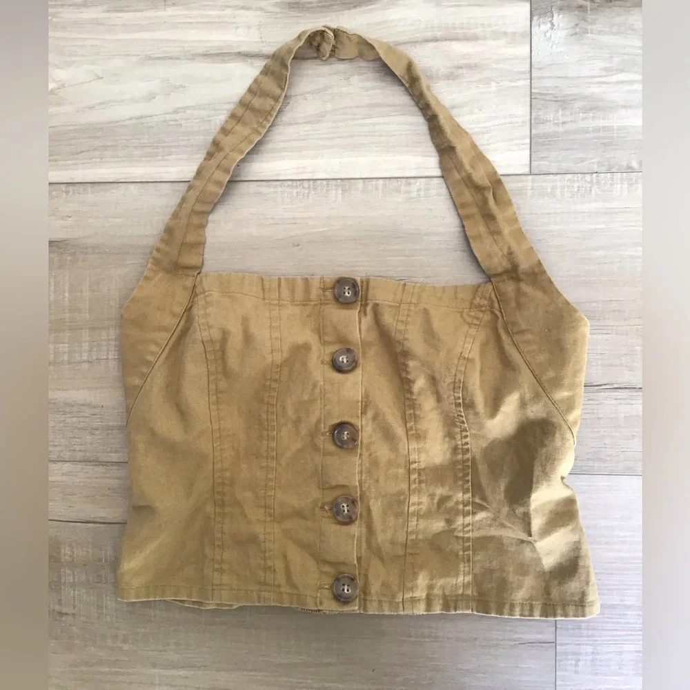 Free‎ People Tan Shoulder Bag